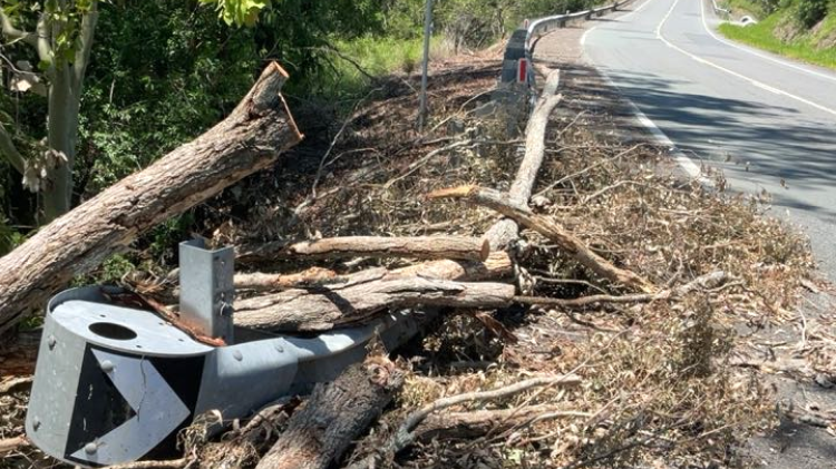 Guardrail damage