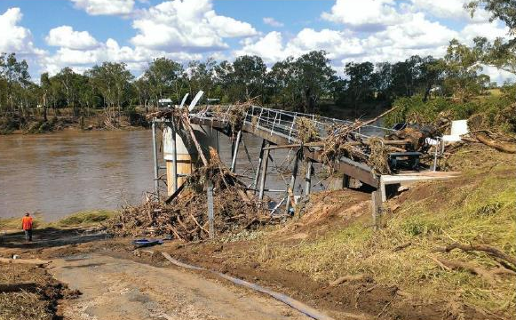 Gayndah Water Supply Intake_damaged