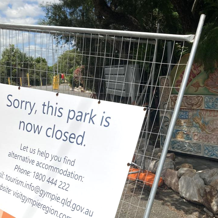 Park closed