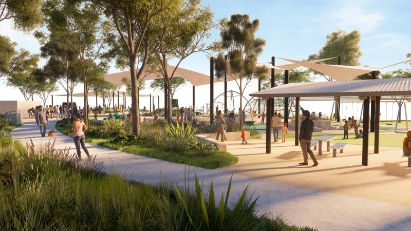 The new look Colleges Crossing (artist's impression)