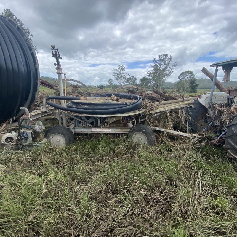 Damaged irrigators
