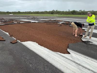 Cloncurry Shire Council Airport runway damage 2026